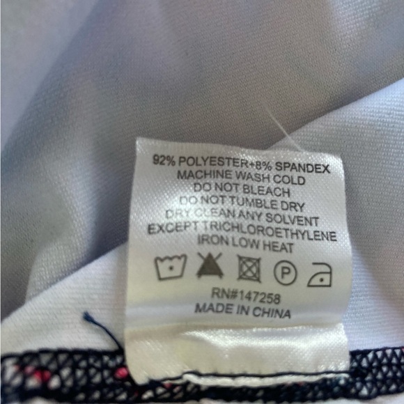 Simply Southern Yoga Legging Paradise Navy Palm Size Small NWT New With Tags - Picture 7 of 11